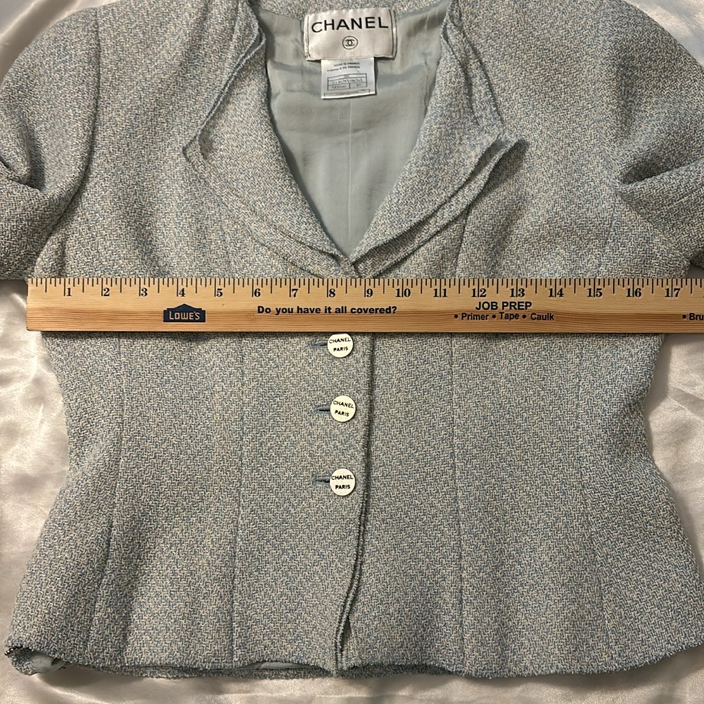 Chanel Blue & silver Stunning Jacket - Picture 12 of 13